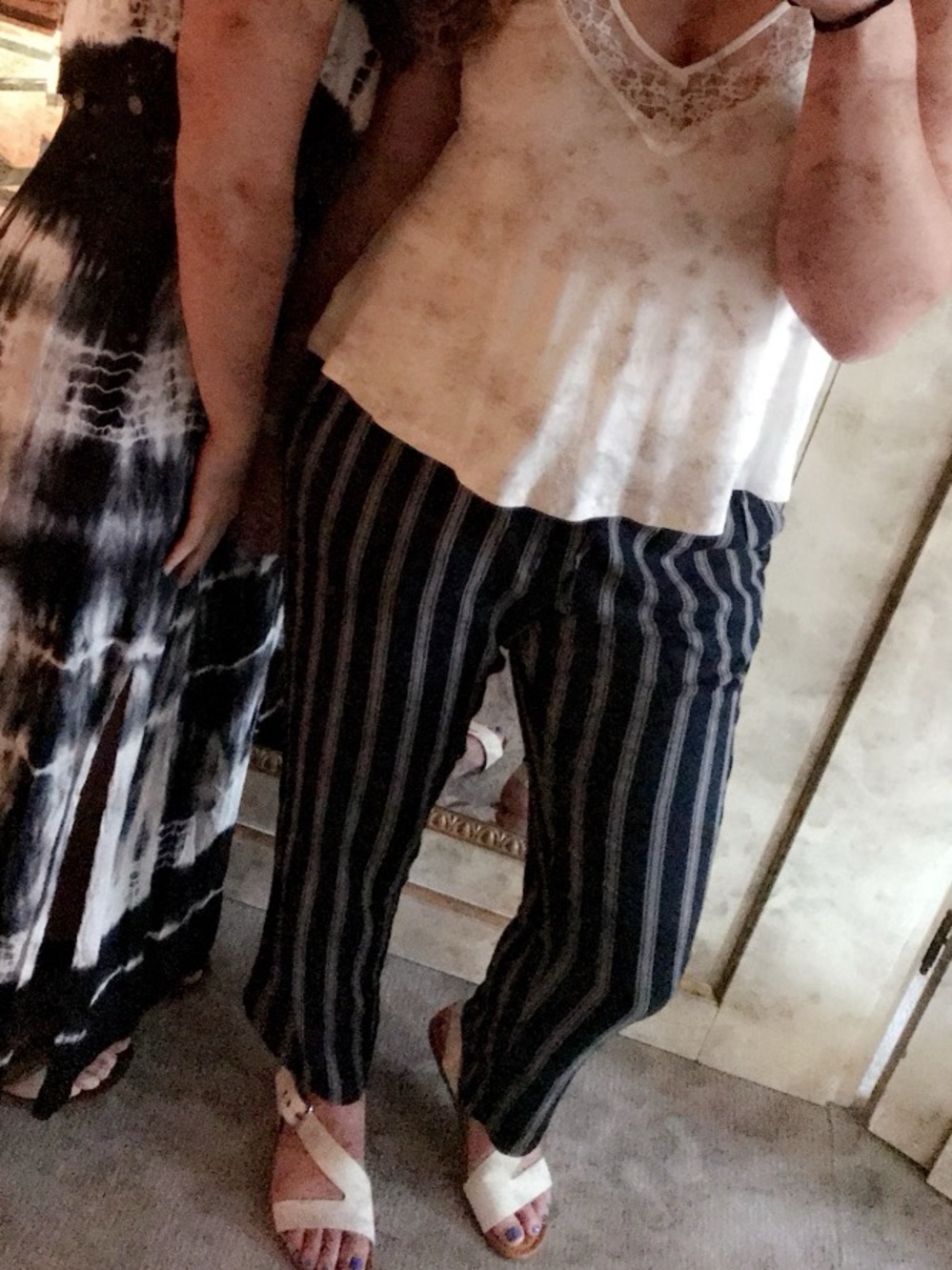 AE Striped Ankle Pants - Picture 4 of 5